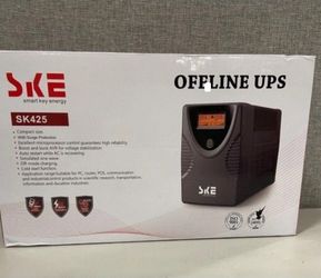 Brand new in the box. SKE Offline UPS Battery Backup SK425
