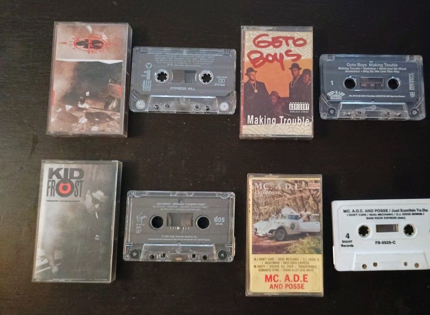 Vintage Rap Cassette Bundle 
