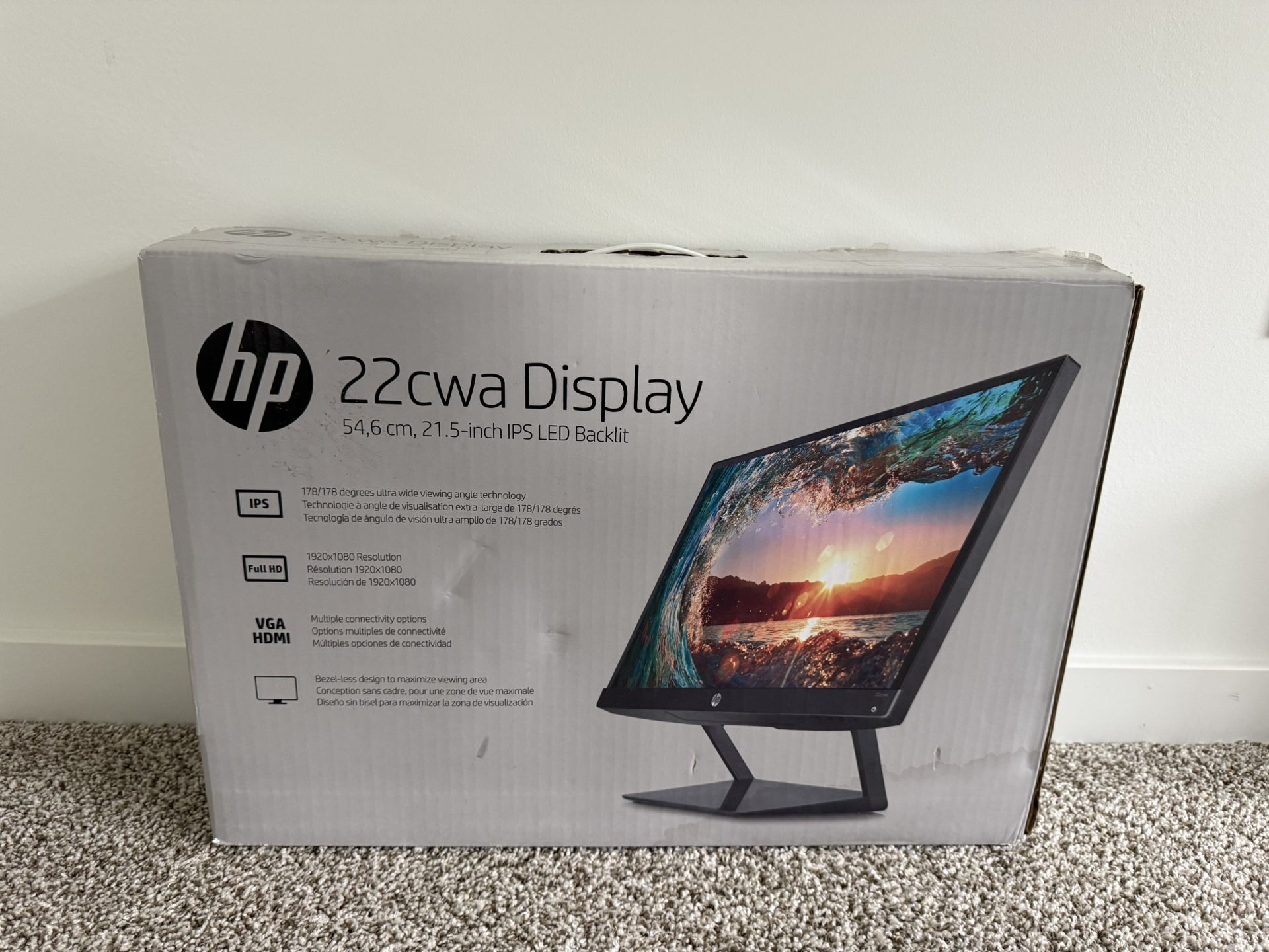 22” HP Monitor