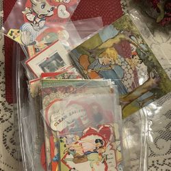 Antique Vintage Valentine Cards 