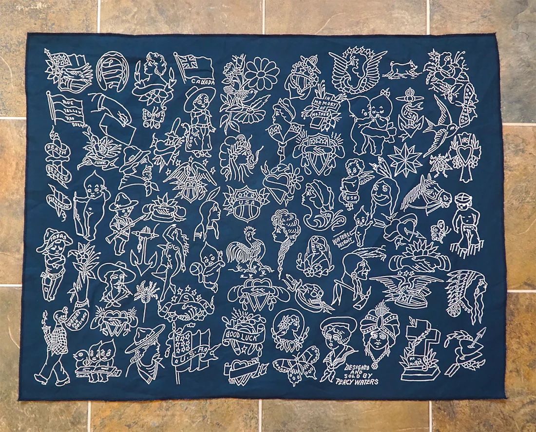Vintage Percy Waters Flash Sheet