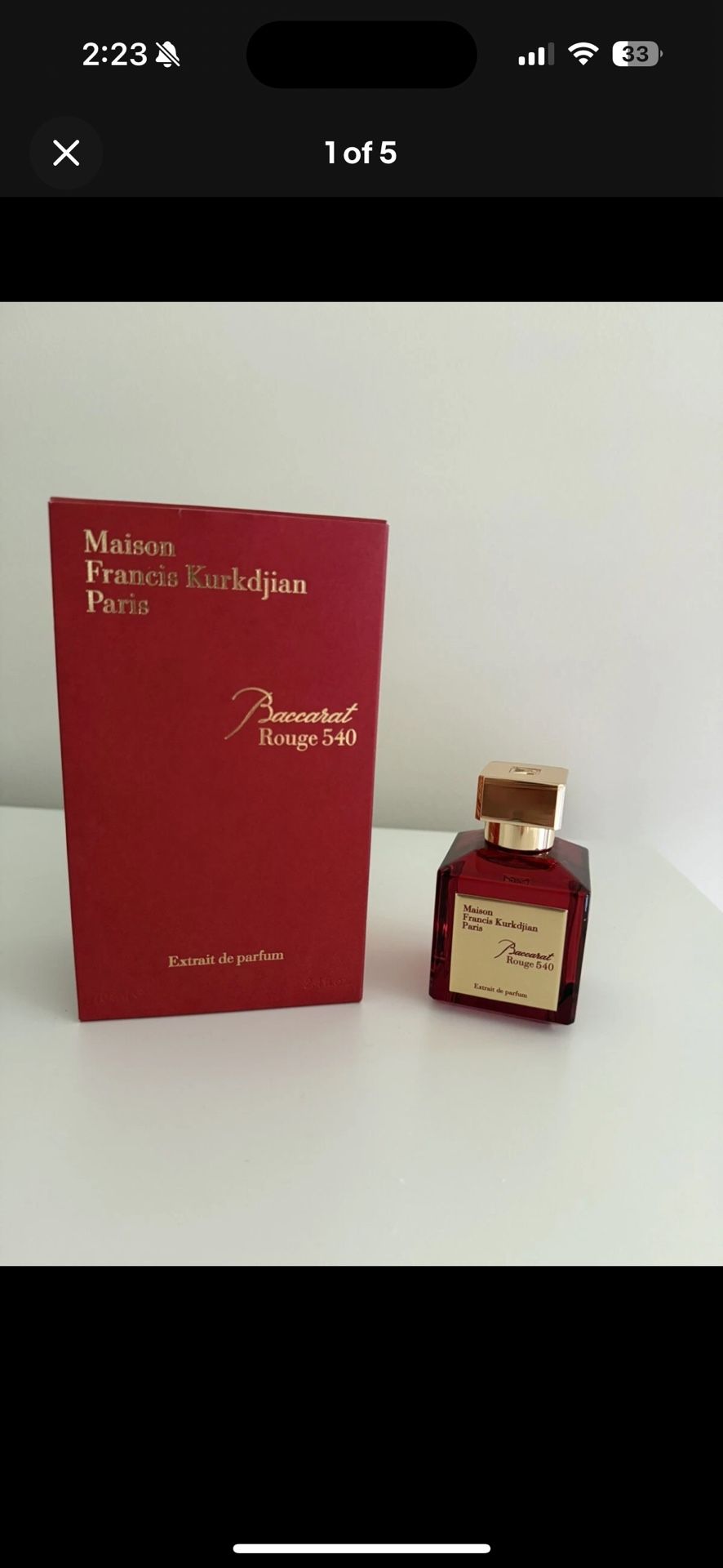 Baccarat Rouge 540