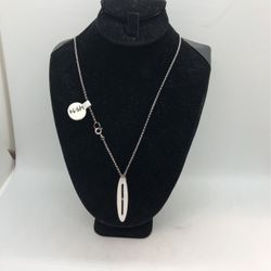 925 Sterling Silver Women Necklace With Pendant 18”