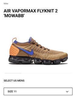 Vapormax Flyknit 2 'Mowabb' Size 11