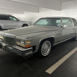 1983 Cadillac Fleetwood Brougham Coupe – 52K Miles – One Owner – MUST SELL