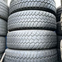 Vendo 4 Llantas En Buen Estado P245/75R17 Marca GOODYEAR 