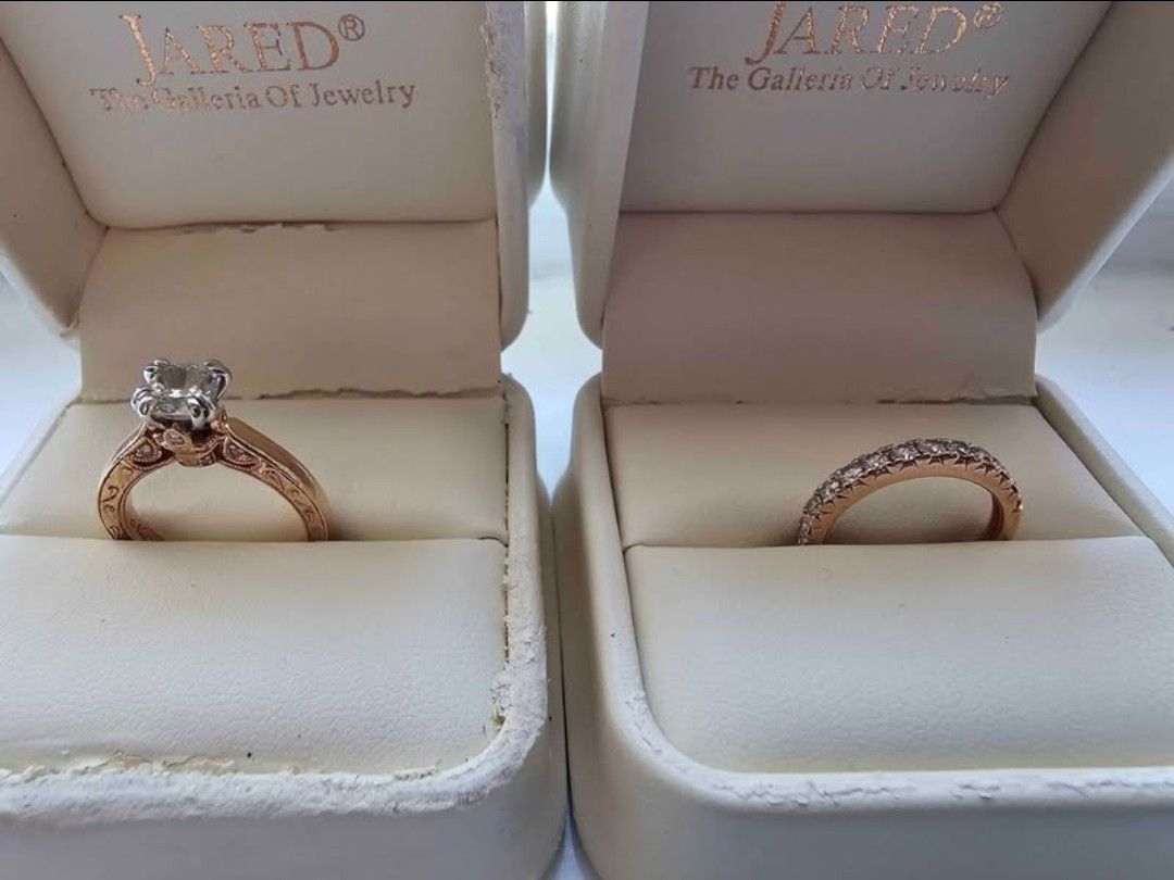 Engagement Ring And Wedding Band