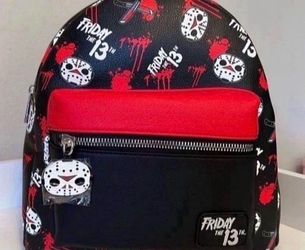 Brand New Friday the 13th Mini Backpack