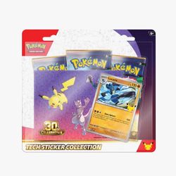 Pokemon TCG: 30th Celebration Tech Sticker Collection (Lucario)
