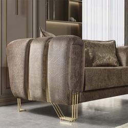 New Coffee Luxury Living Room Sofa Set - Delivery And Financing Available 