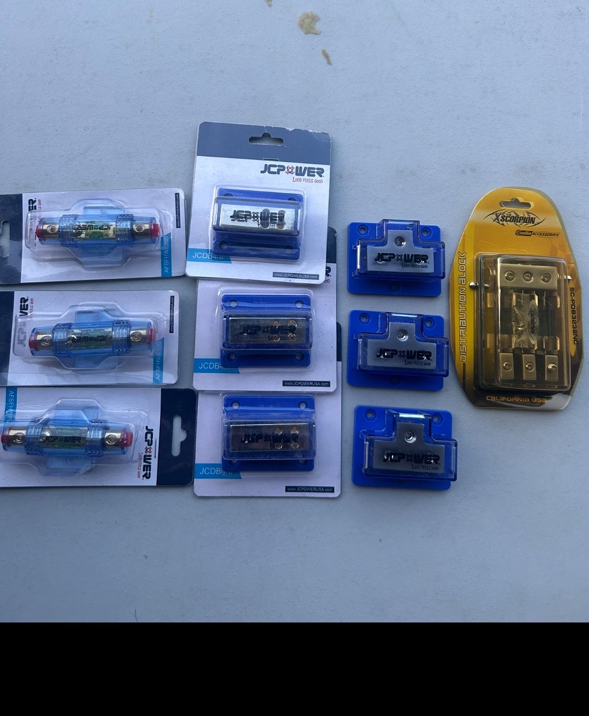 Power Distribution Blocks For Car Audio
