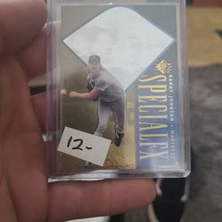 Upper deck Randy Johnson special effects card 1996
