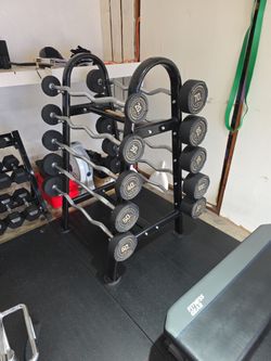 Ez Bar Set Up Titan Fitness