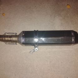 Slip On Carbon Fiber Motorcycle Exhaust