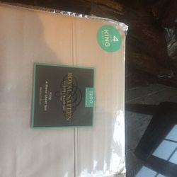 1200 Thread King Sheets