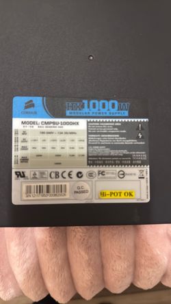 CORSAIR 1000w power supply