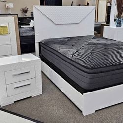 New 4pc Bedroom Set In Box Buy Now Pay Later $39 Down No Credit Needed
