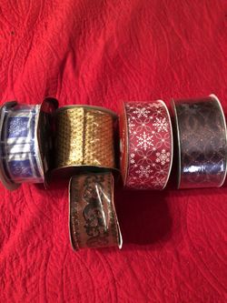 Assorted New ribbon. $5.00 Each