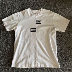 Supreme Comme des Garcons SHIRT Split Box Logo Tee