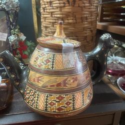 Vintage South American Teapot 