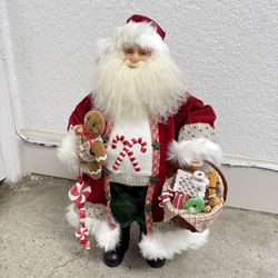 Vintage Smiling Santa Claus Decoration figurine - Excellent Condition