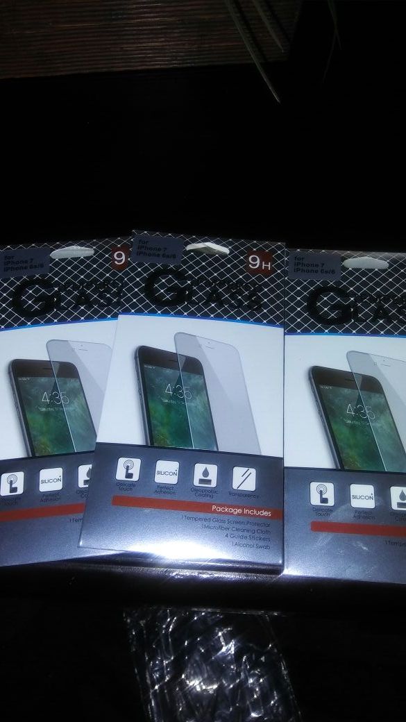 Tempered glass iphone 6s/6/7