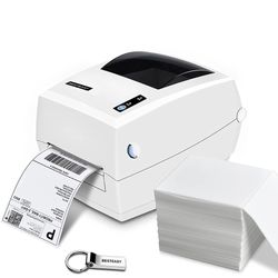 BESTEASY Thermal Label Printer,4x6 Shipping Label Printer High Speed Commercial 