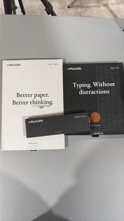 reMarkable 2 Bundle with Type Folio and Marker Plus