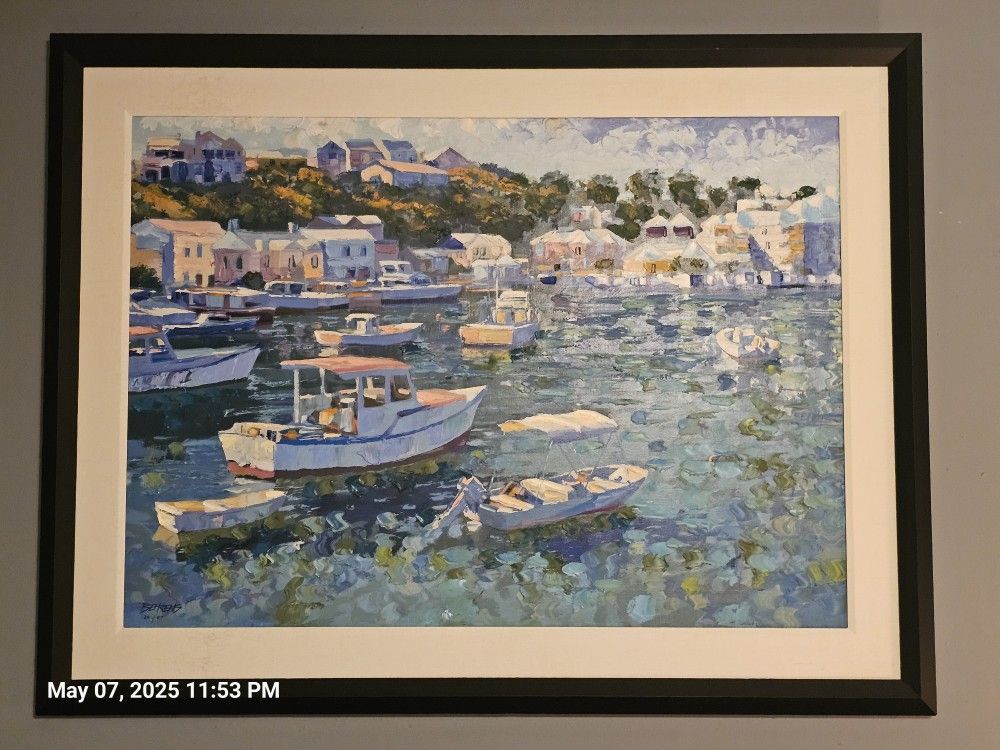 "Bermuda" and "Memories of Mykonos" by Howard Behrens