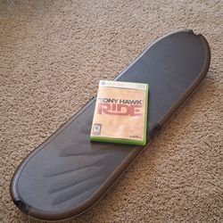Tony Hawk Ride Xbox 360 Game with Board Controller
