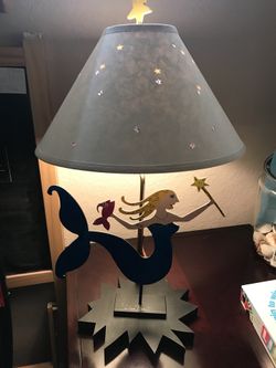 Mermaid lamp