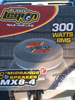 4-   8"Audio legion Midrange Speaker 