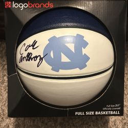 Cole Anthony UNC Tar Heels Autographed Basketball