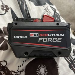 Milwaukee M18 REDLITHIUM HD12.0 FORGE Battery