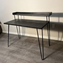 Matte Black Modern Desk (FREE DELIVERY)