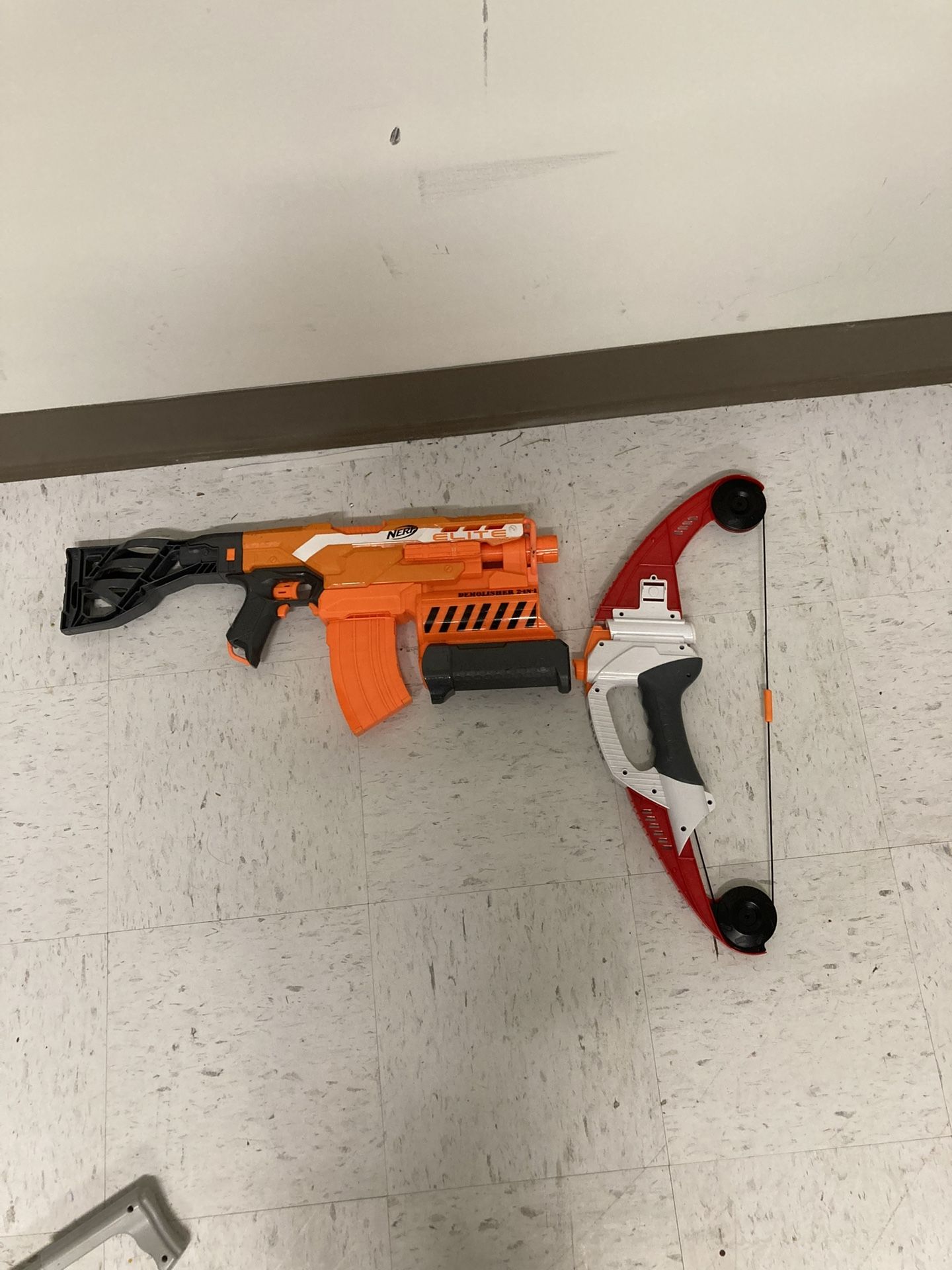 Nerf gun and nerf archery