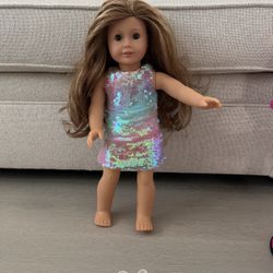 American Girl Doll With American Girl Accessories