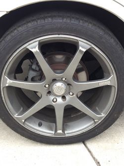 18 in wheels all 4 with tires 300