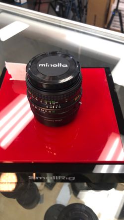 Minolta Rokkor 50mm F/1.7 X MD With E Mount Adapter Lens Pre Owned