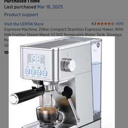 Espresso machine