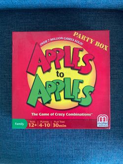 Apple to Apples board game