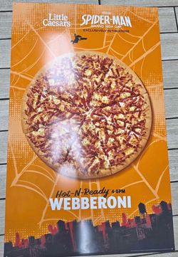Webberoni poster spider man