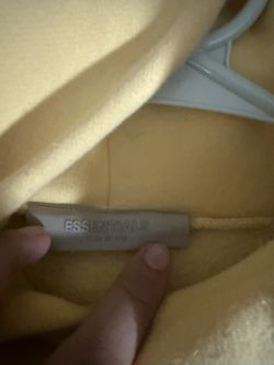 Yellow Essential Hoodie