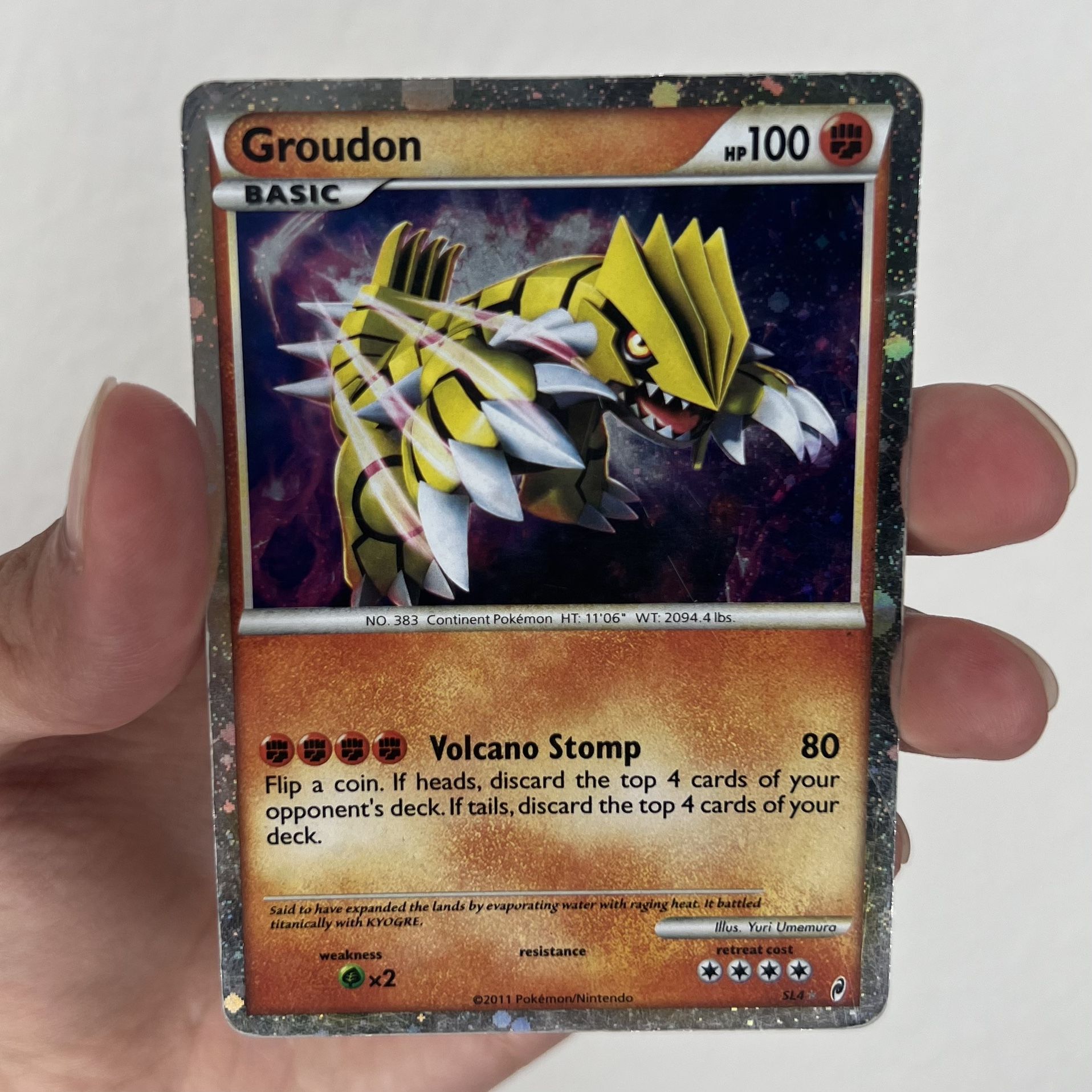 Groudon SL4 - HP - Call of Legends - Pokemon Card