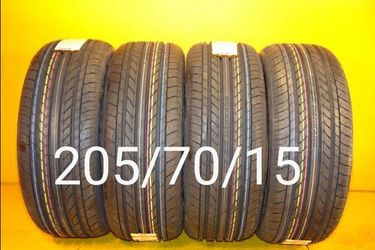205/70/15 For Sale 4 New Tires We Service Motorcycle Tires