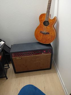 Vintage Yamaha DG100-212 Guitar Amp 100 Watt Amplifier Classic and Sounds Great!