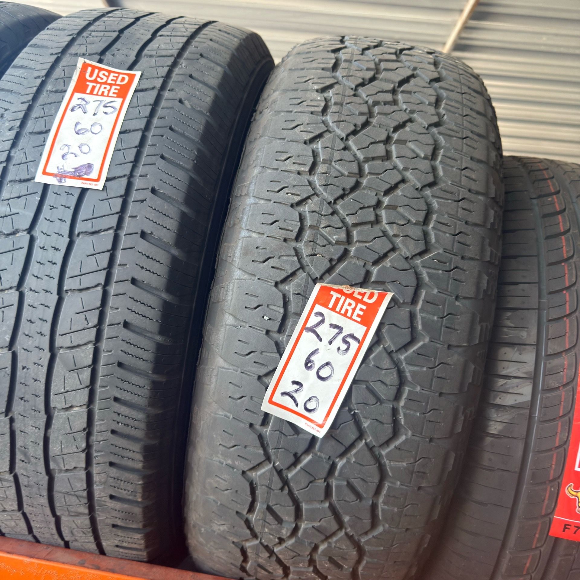 275/60/20 one tire good year