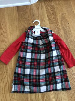 Christmas outfit. New. Size 18 m