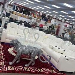 Power Reclining Sectional In Stock For Fast Delivery 