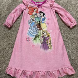 Toddler Girl Long Sleeve Pajama Nightgown Fleece 2T